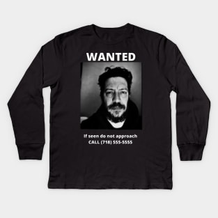 Most wanted sal vulcano Kids Long Sleeve T-Shirt